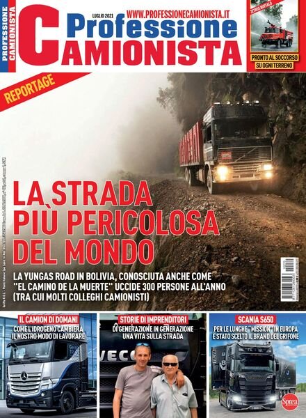 Professione Camionista – luglio 2021 Cover