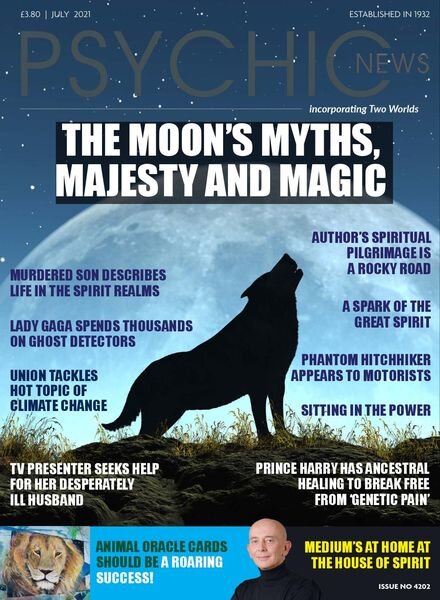 Psychic News – July 2021 Cover