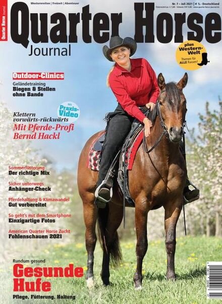 Quarter Horse Journal – 25 Juni 2021 Cover