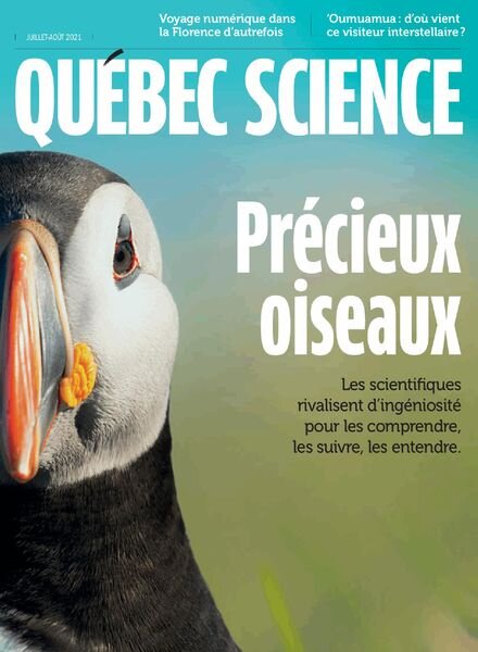Quebec Science – Juillet-Aout 2021 Cover