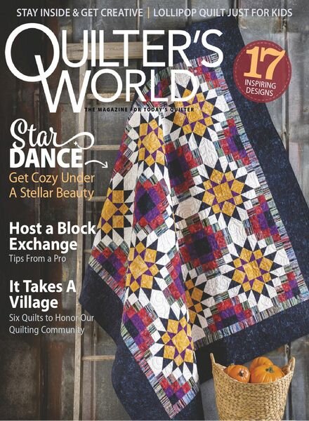 Quilter’s World – September 2021 Cover