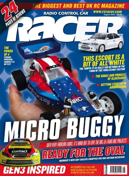 Radio Control Car Racer – August 2021 Cover