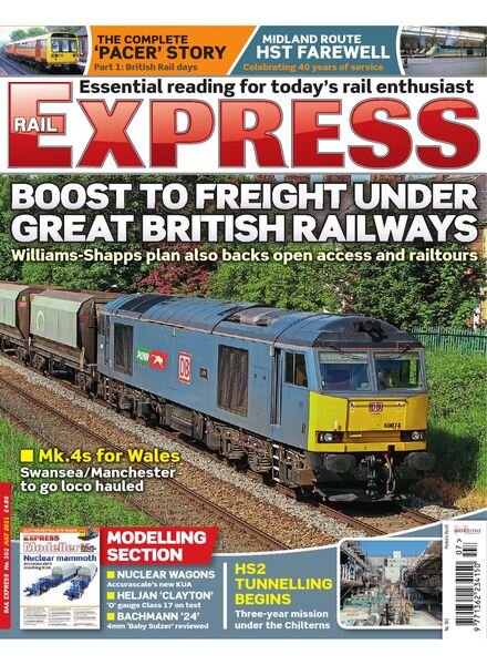 Rail Express – Issue 302 – July 2021 Cover
