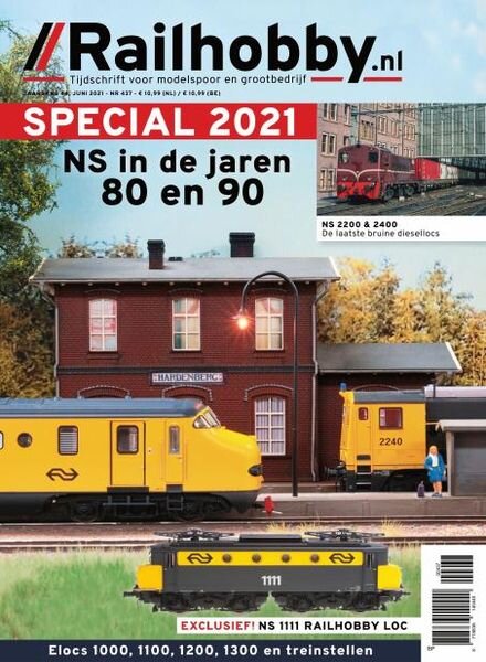 Railhobby – juli 2021 Cover
