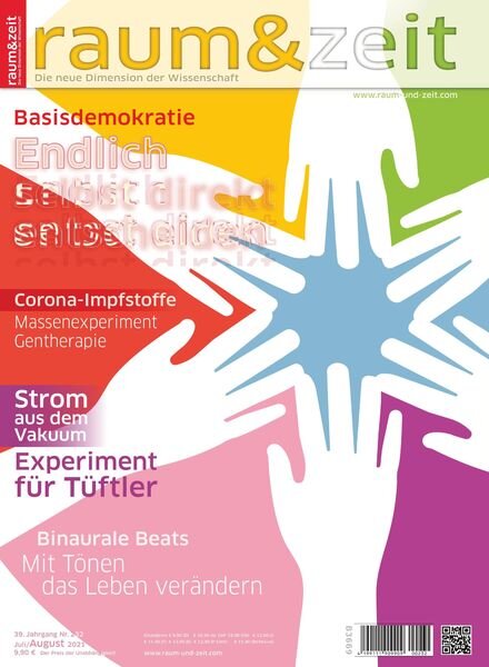 raum&zeit – 27 Juni 2021 Cover