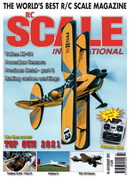 RC Scale International – Issue 4 – July-August 2021 Cover