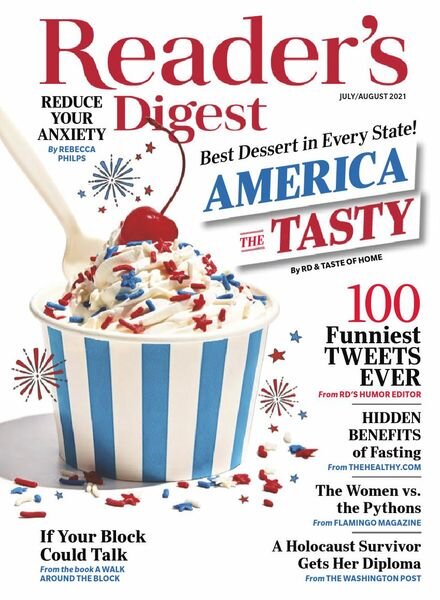 Reader’s Digest USA – July-August 2021 Cover