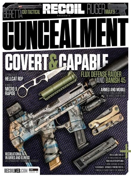 RECOIL Presents Concealment – June 2021 Cover