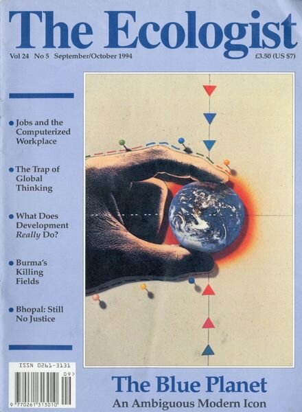 Resurgence & Ecologist – Ecologist, Vol 24 N 5 – Sep-Oct 1994 Cover