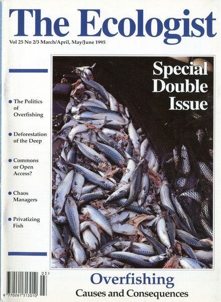 Resurgence & Ecologist – Ecologist, Vol 25 N 2-3 – Mar-Apr, May-Jun 1995 Cover