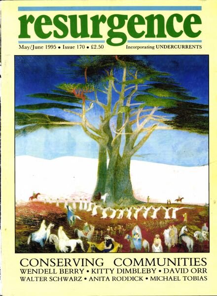 Resurgence & Ecologist – Resurgence, 170 – May-June 1995 Cover