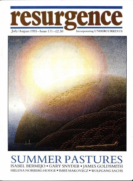 Resurgence & Ecologist – Resurgence, 171 – July-August 1995 Cover