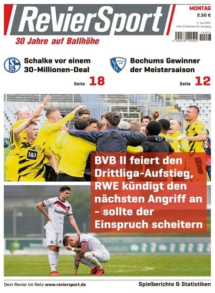 RevierSport – 07 Juni 2021 Cover