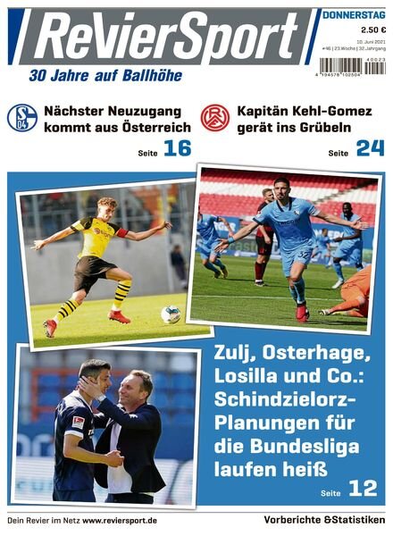 RevierSport – 10 Juni 2021 Cover