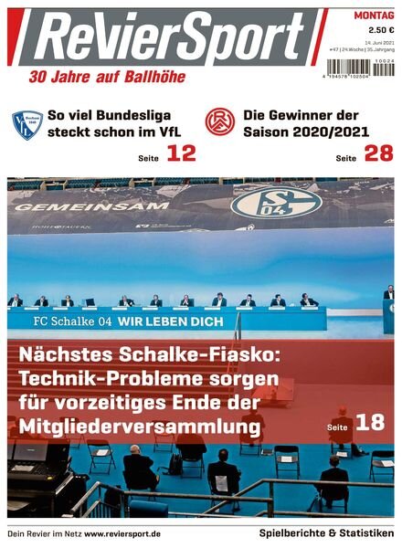 RevierSport – 14 Juni 2021 Cover
