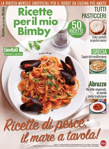 Ricette per il Mio Bimby – luglio 2021 Cover