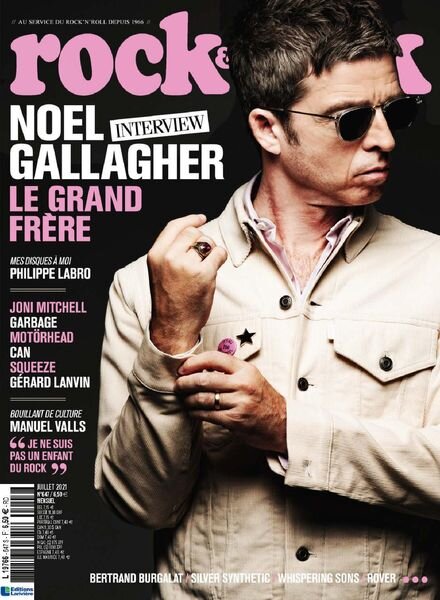 Rock & Folk – juillet 2021 Cover