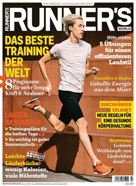 Runner’s World Germany – Juli 2021 Cover