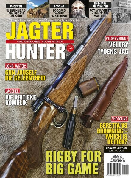 SA Hunter-Jagter – July 2021 Cover