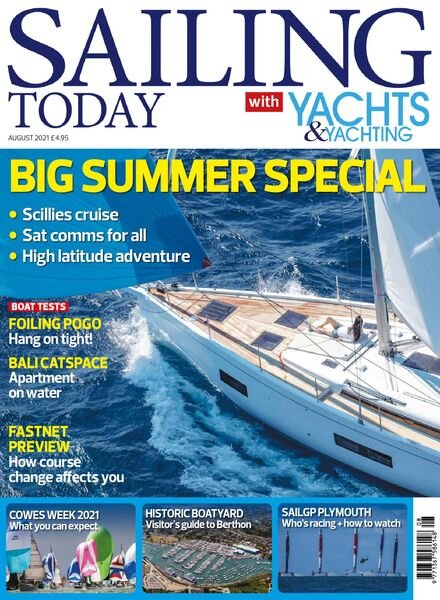 Sailing Today – August 2021 Cover