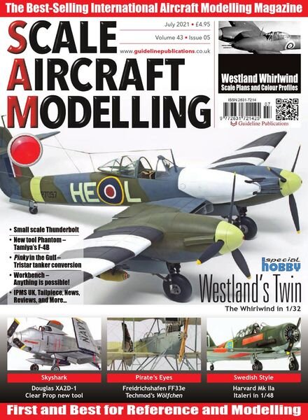 Scale Aircraft Modelling – Volume 43 N 5 – July 2021 Cover