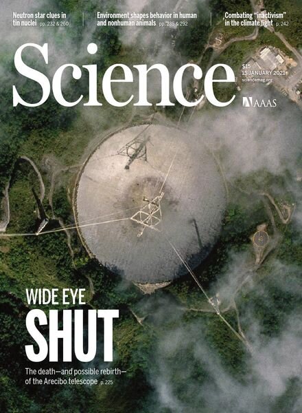 Science – 15 January 2021 Cover