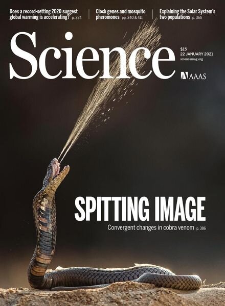 Science – 22 January 2021 Cover