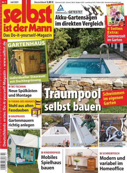selbst ist der Mann – Juni 2021 Cover
