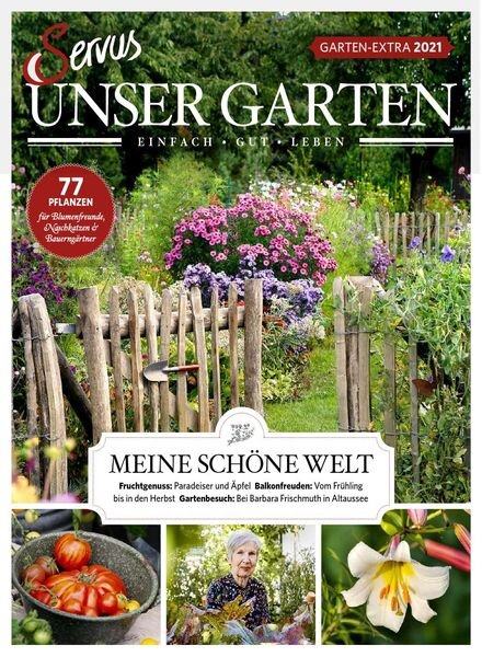 Servus Austria – Garten-Extra 2021 Cover