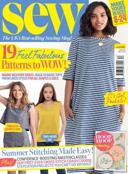 Sew – Issue 152 – August 2021 Cover