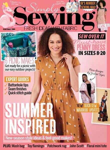 Simply Sewing – August 2021 Cover