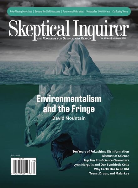 Skeptical Inquirer – Volume 45 N 4 – July-August 2021 Cover