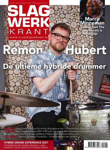 Slagwerkkrant – juli 2021 Cover