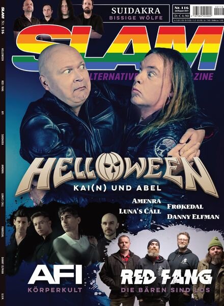SLAM Alternative Music Magazine – Juli 2021 Cover