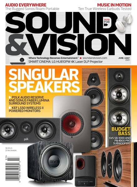 Sound & Vision – June 2021 Cover