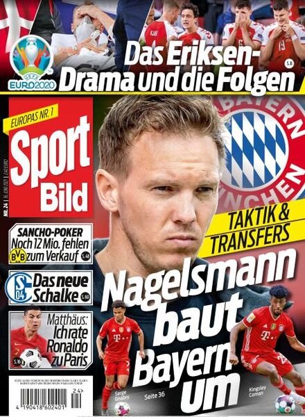 Sport Bild – 16 Juni 2021 Cover
