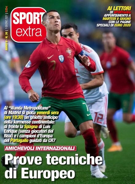 SPORTextra – 1 Giugno 2021 Cover