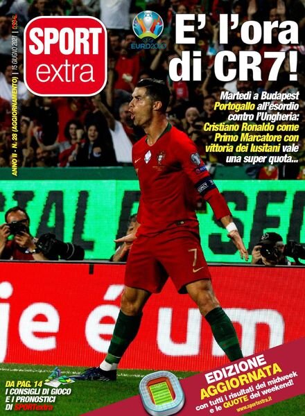 SPORTextra – N.28 aggiornamento – 18 Giugno 2021 Cover