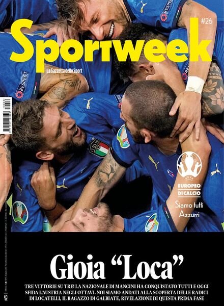 SportWeek – 26 giugno 2021 Cover