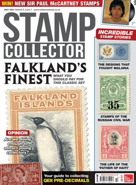 Stamp Collector – July 2021 Cover