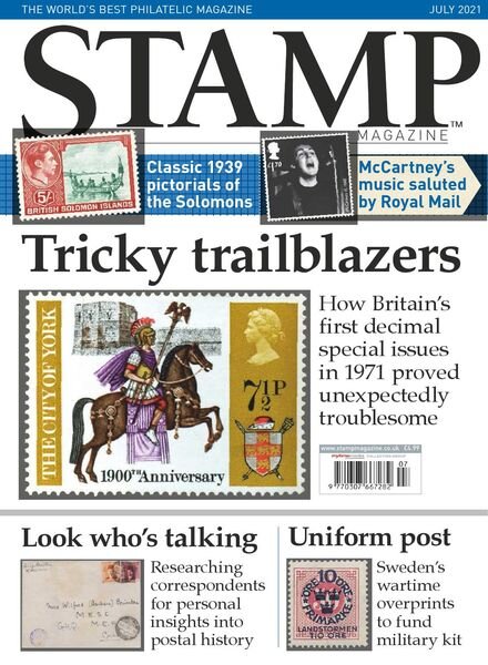 Stamp Magazine – July 2021 Cover