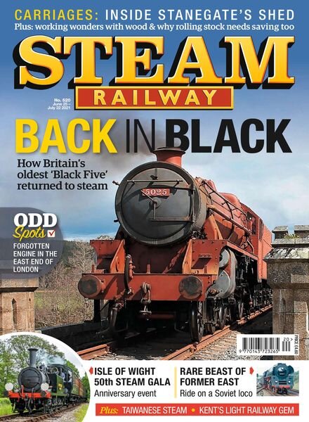 Steam Railway – 25 June 2021 Cover