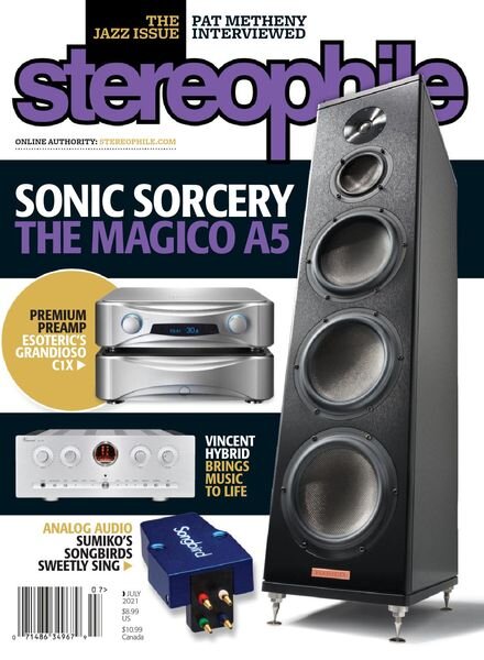 Stereophile – July 2021 Cover