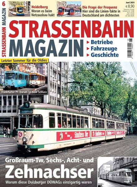 Strassenbahn Magazin – 28 Mai 2021 Cover