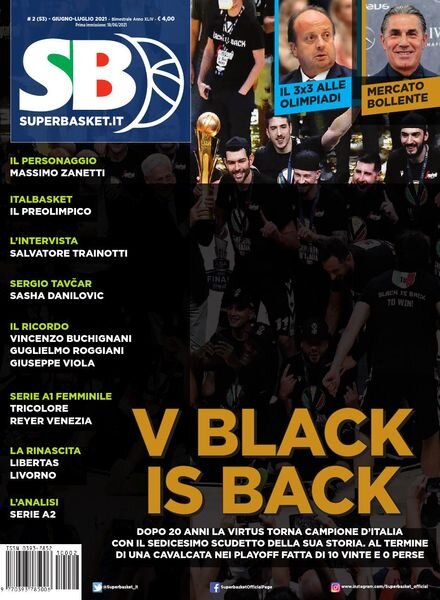 Superbasket – Giugno-Luglio 2021 Cover