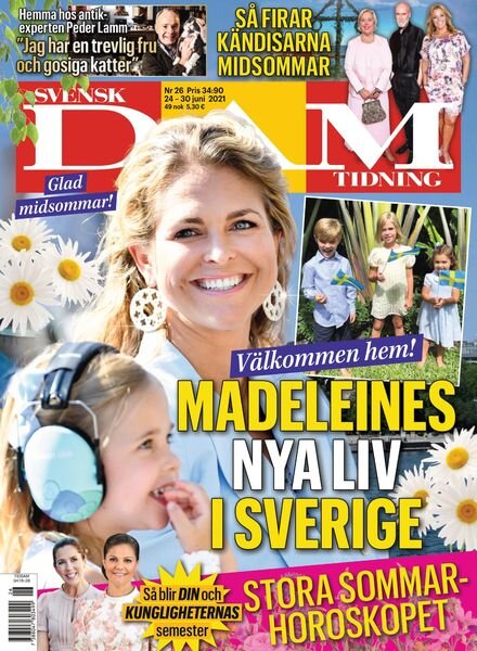 Svensk Damtidning – 24 juni 2021 Cover