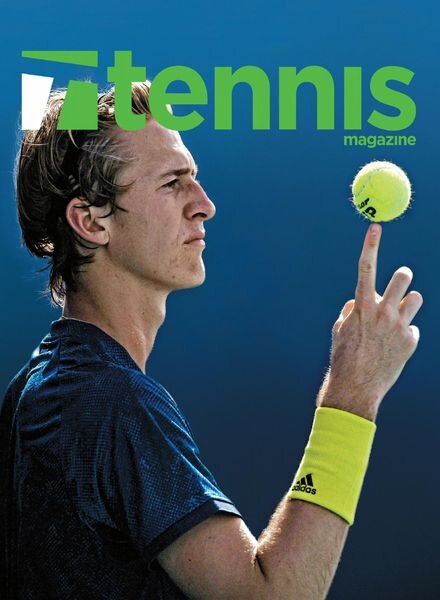 Tennis Magazine USA – July-August 2021 Cover
