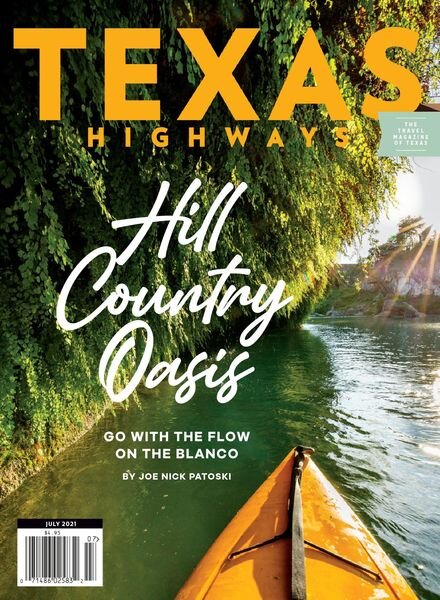 Texas Highways – July 2021 Cover