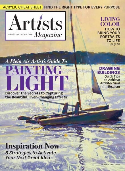 The Artist’s Magazine – July 2021 Cover
