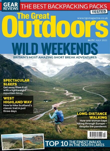 The Great Outdoors – July 2021 Cover